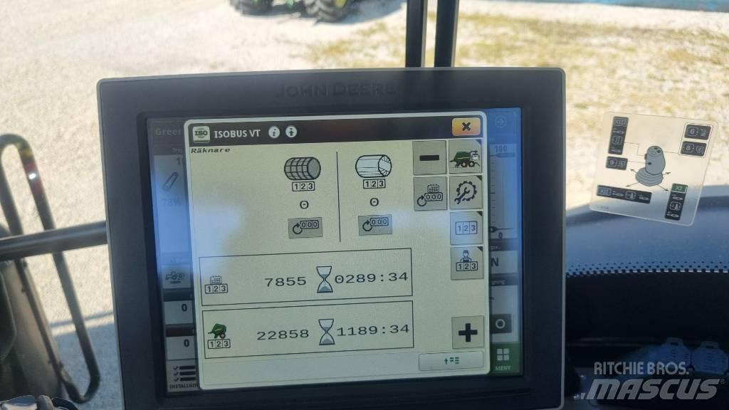 John Deere C441R Рулонні прес-підбирачі