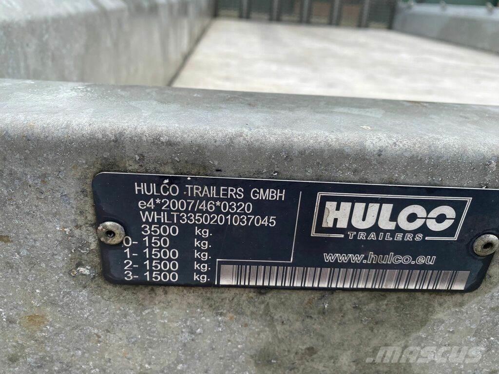 Hulco terrax 3 Трейлери колесного транспортного засобу