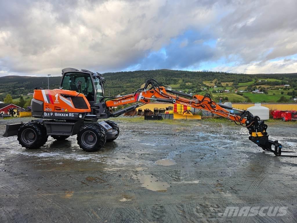 Hitachi ZX 95 W-7 Колісні екскаватори