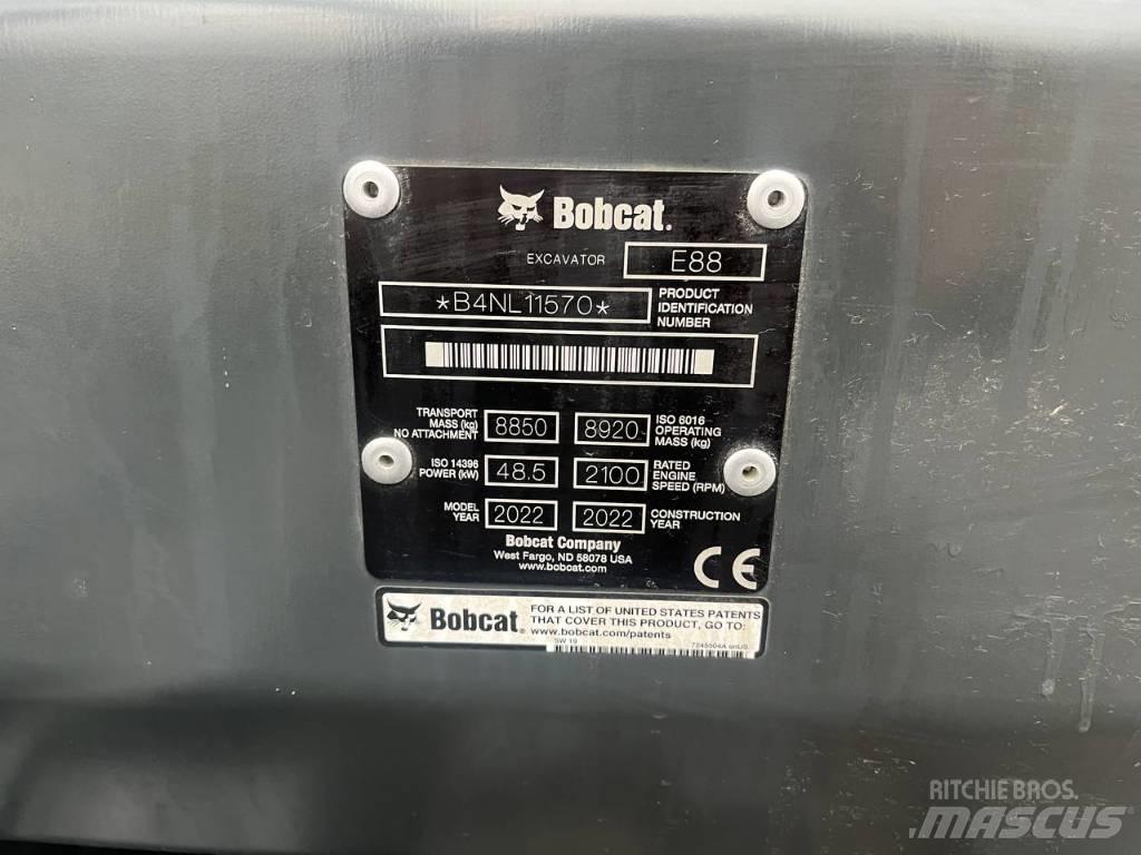 Bobcat E88 Гусеничні екскаватори