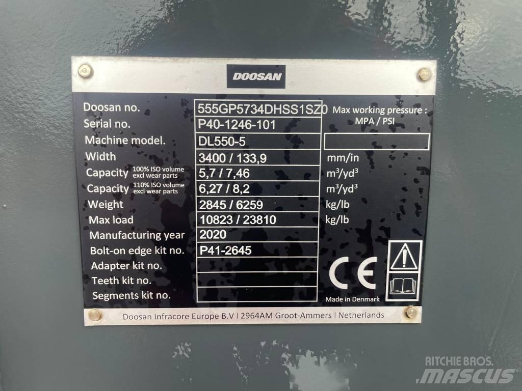 Doosan DL550 Ковші