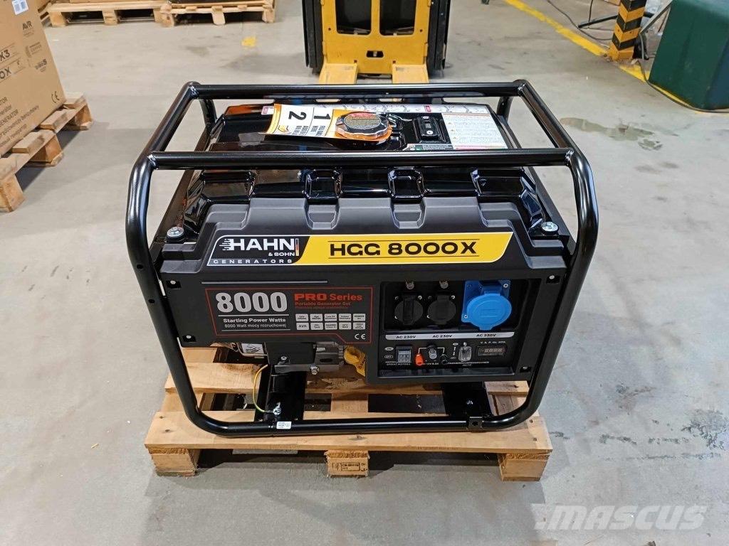  Hahn & Sohn HGG 8000 X Бензинові генератори
