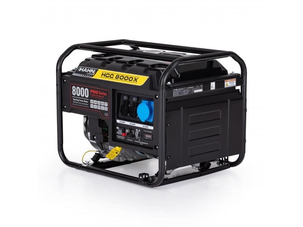 Hahn & Sohn HGG 8000 X Бензинові генератори
