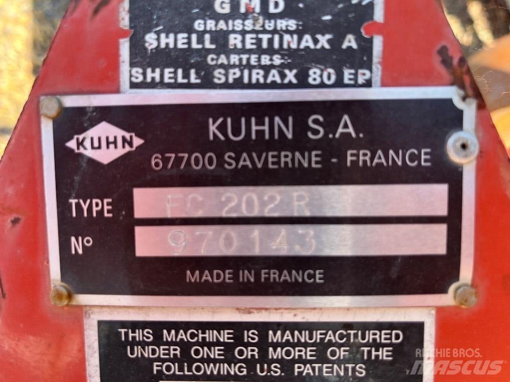 Kuhn FC 202 R Косилки-формувачі
