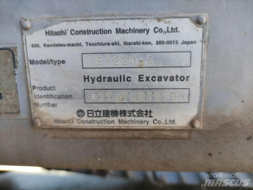 Hitachi EX 220-5 Гусеничні екскаватори