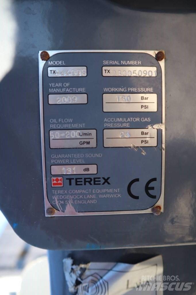 Terex TXH4400 Плуги