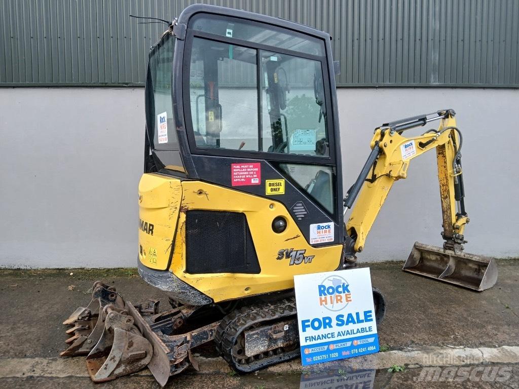 Yanmar SV 15 Міні-екскаватори < 7т