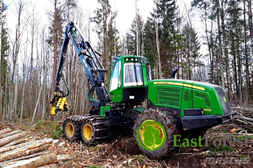 John Deere 1170E Харвестери