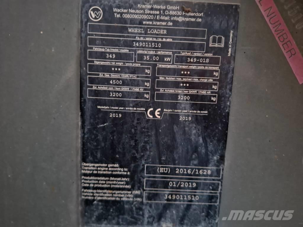 Kramer 5065 Фронтальні навантажувачі