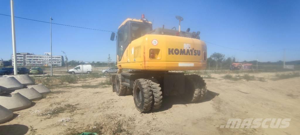 Komatsu PW 140-7 Колісні екскаватори