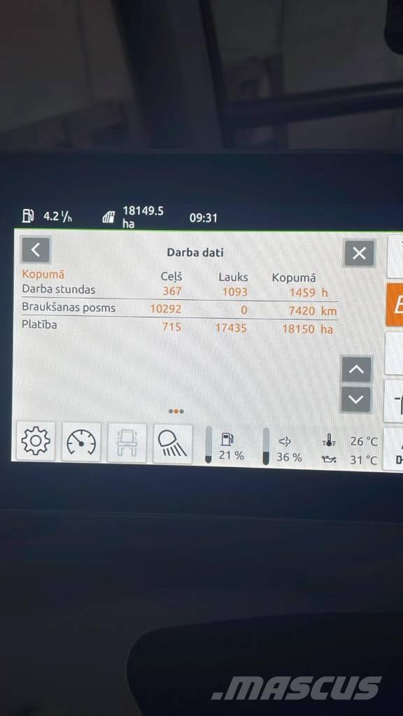 Amazone Pantera 4504 Самохідні обприскувачі