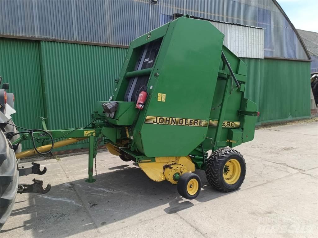 John Deere 590 Рулонні прес-підбирачі