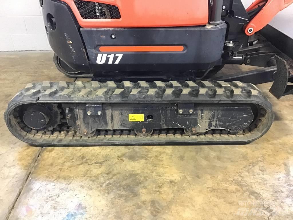 Kubota U 17 Міні-екскаватори < 7т
