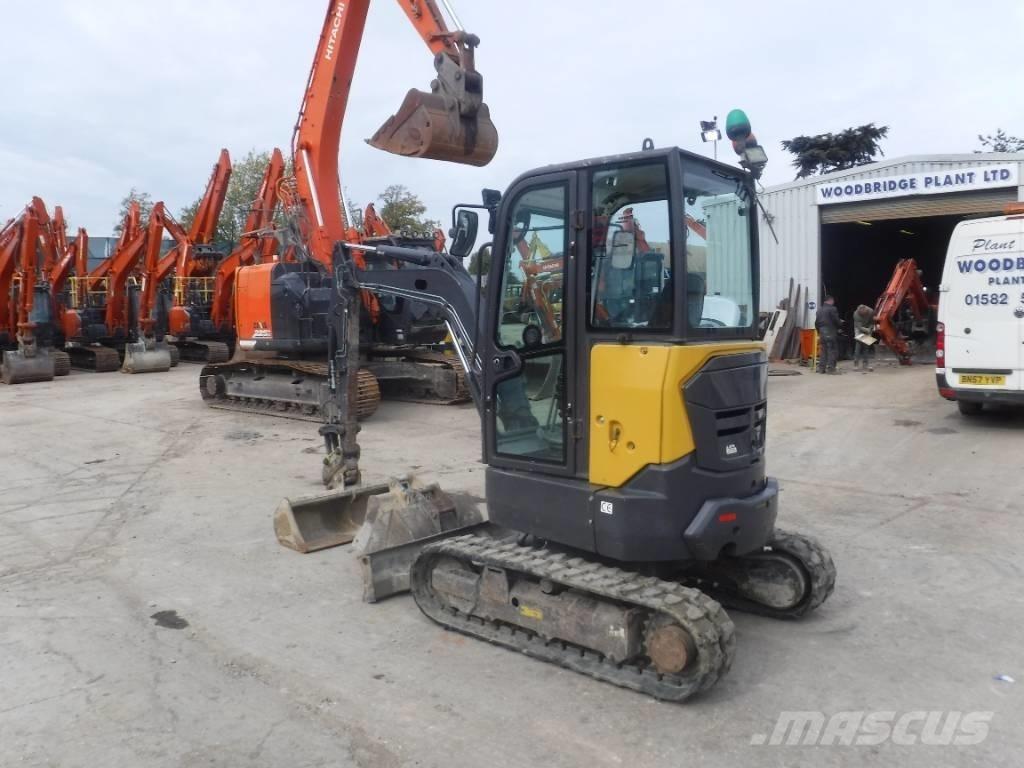Volvo ECR 25 D Міні-екскаватори < 7т