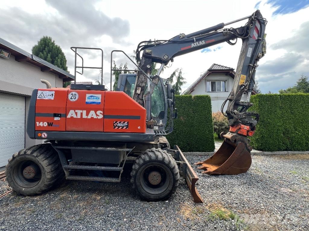 Atlas 140 W Колісні екскаватори
