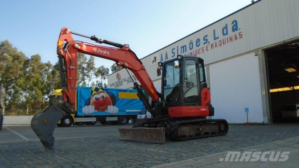 Kubota U 55-4 Міні-екскаватори < 7т