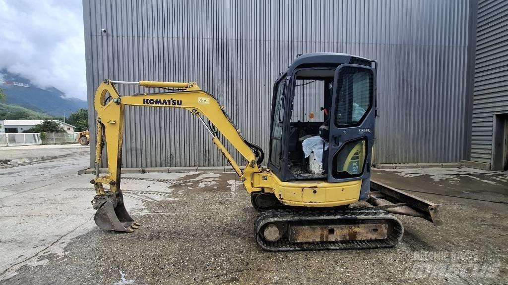 Komatsu PC27MR Міні-екскаватори < 7т