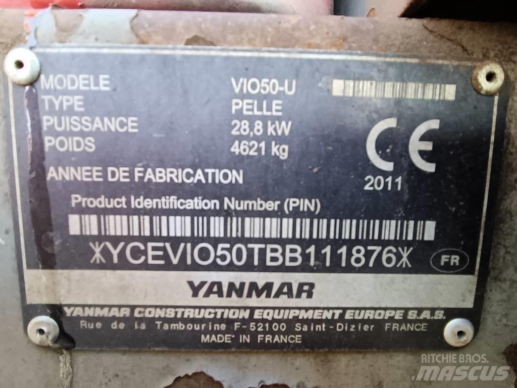 Yanmar Vio 50 Міні-екскаватори < 7т