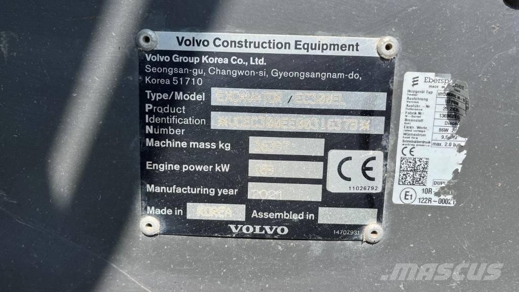 Volvo EC300EL Гусеничні екскаватори