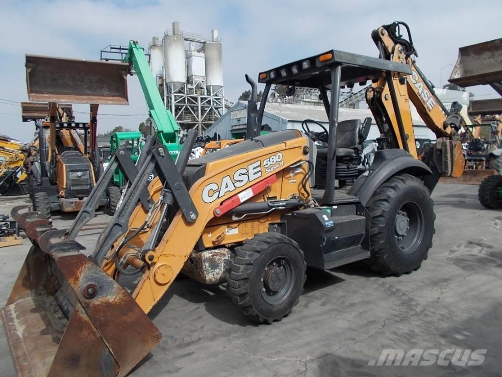 CASE 580 SN Екскаватори-навантажувачі