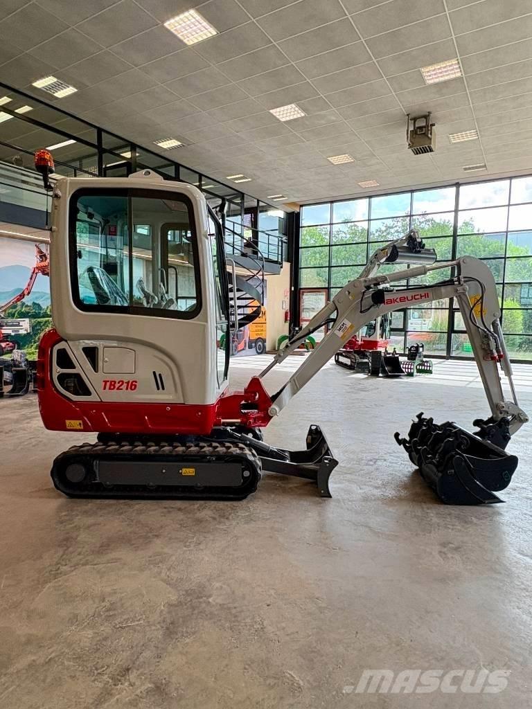 Takeuchi TB 216 Міні-екскаватори < 7т