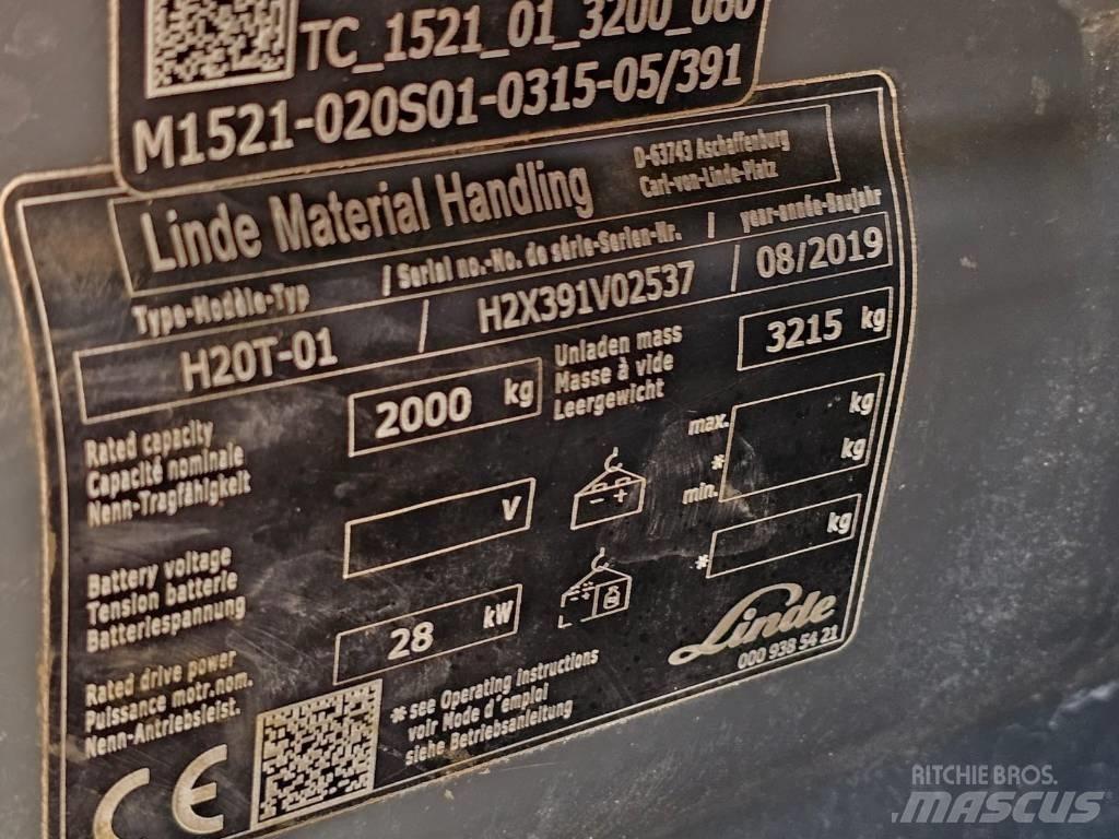 Linde H20T-01 Газові навантажувачі
