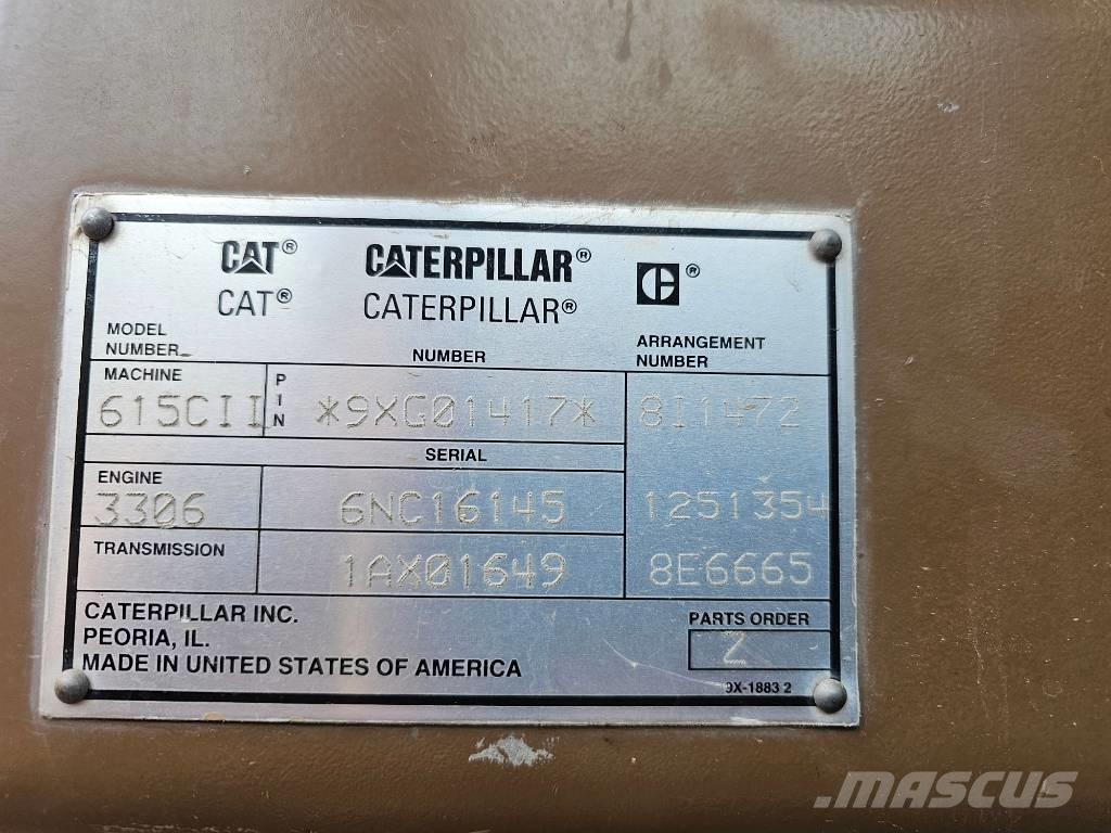 CAT 615 C II Скрепери