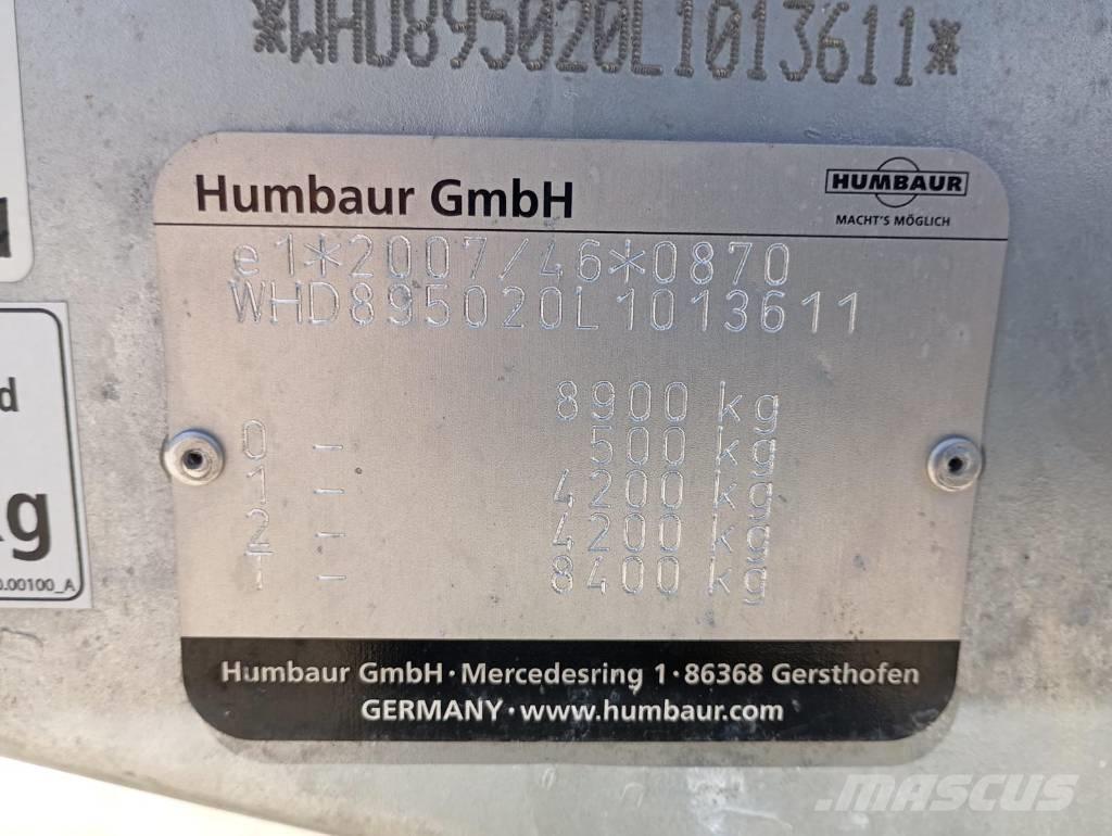 Humbaur E12007 Інші причепи