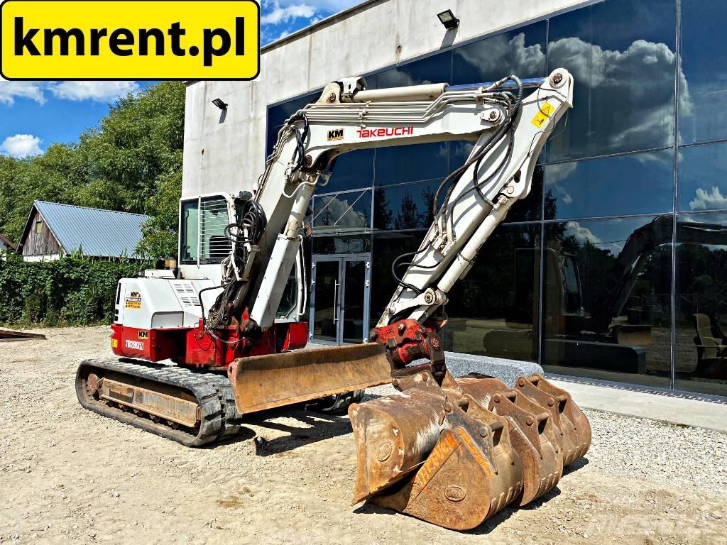 Takeuchi TB280FR Міні-екскаватори < 7т