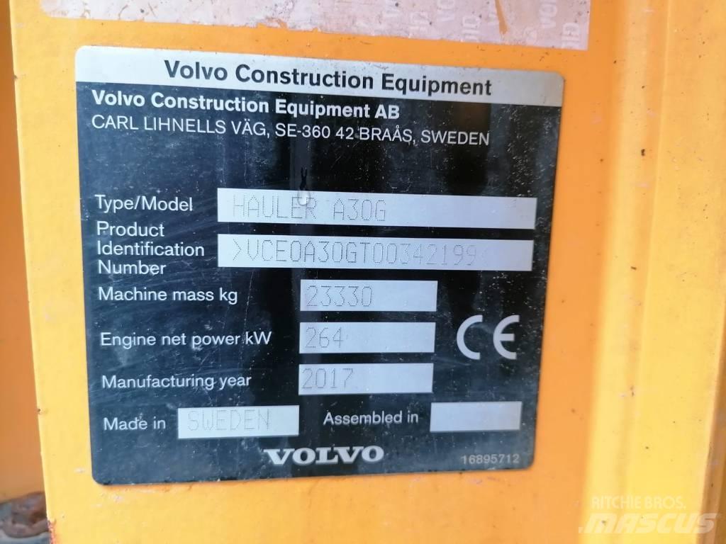 Volvo A 30 G Зчленовані самоскиди