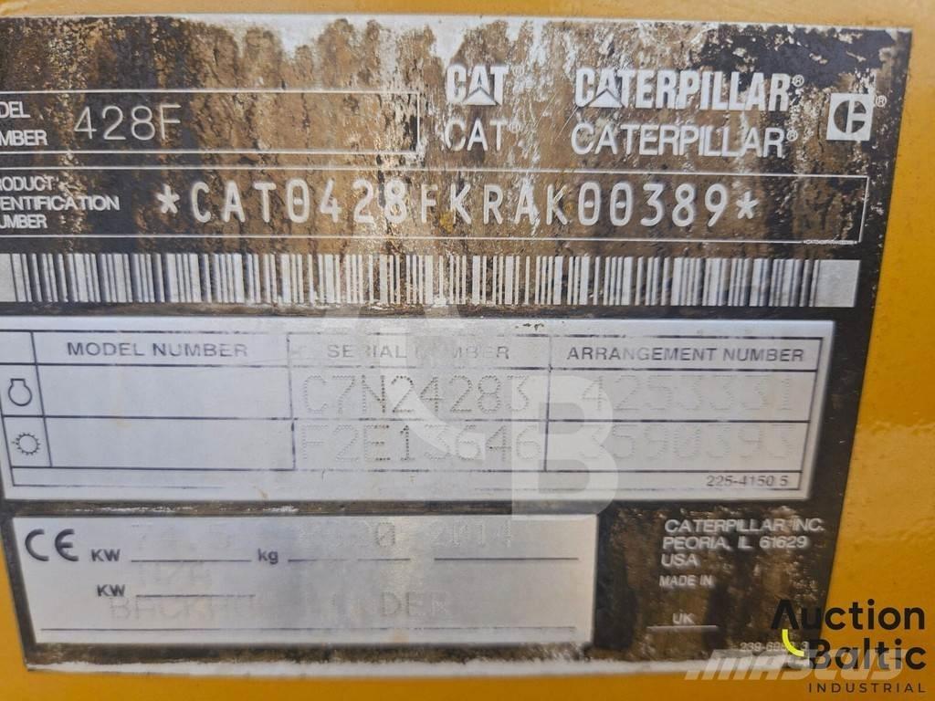 CAT 428 F Екскаватори-навантажувачі
