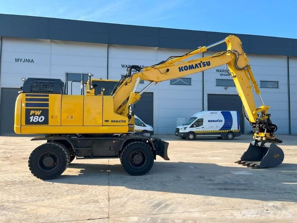 Komatsu PW 180-11 Колісні екскаватори