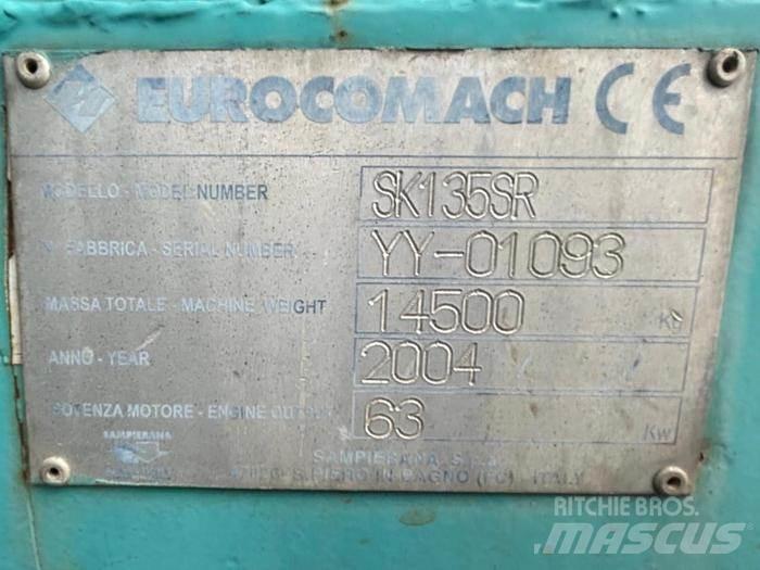 Kobelco SK135SR Спеціальні екскаватори