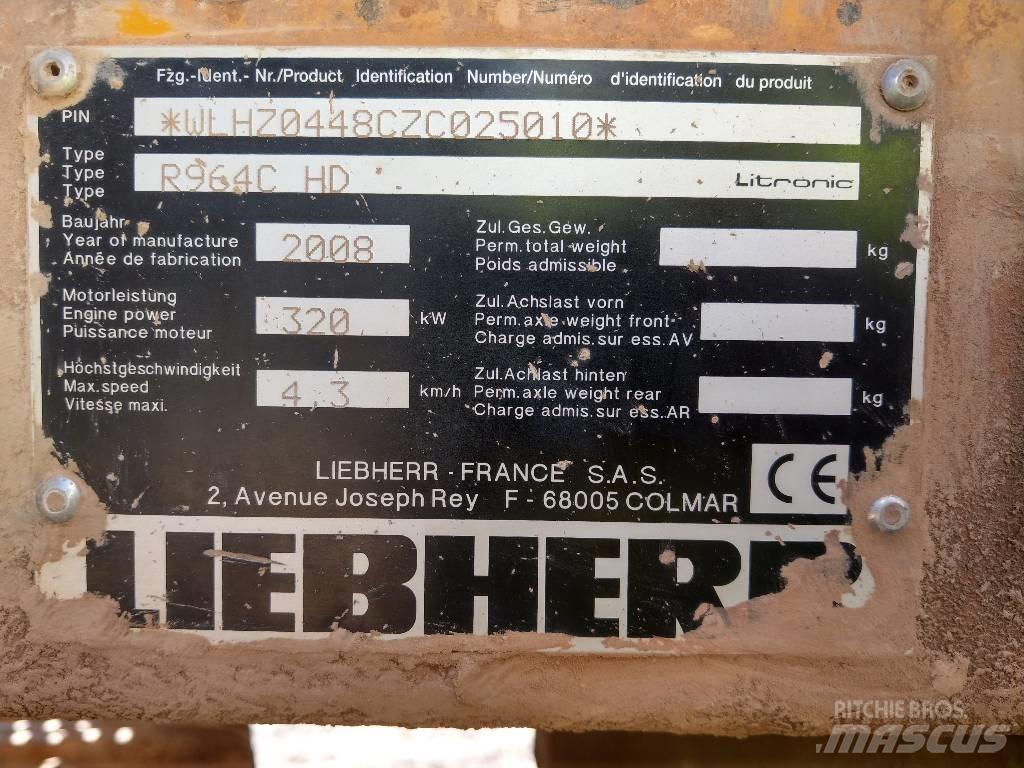 Liebherr R 964 C HD Гусеничні екскаватори