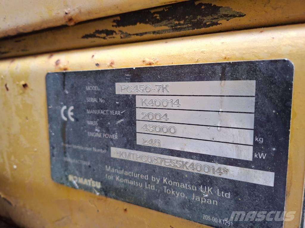 Komatsu PC 450-7 Гусеничні екскаватори