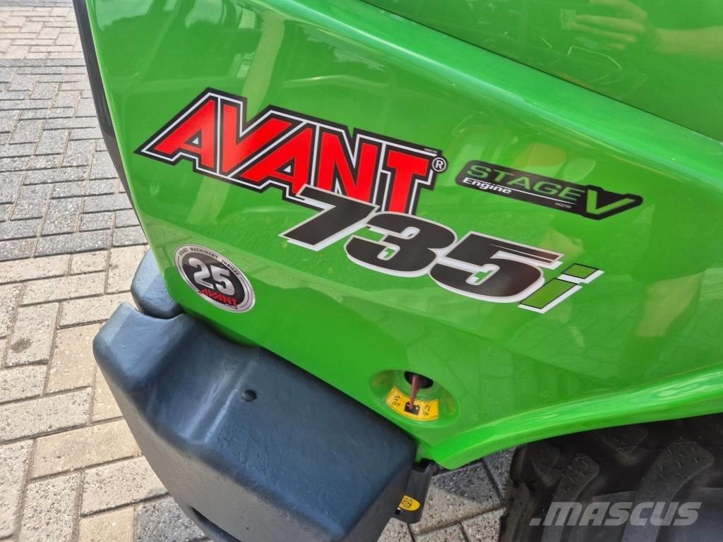 Avant 735i Малі навантажувачі