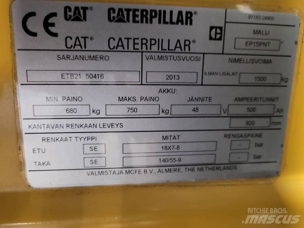 CAT EP15PNT Електронавантажувачі
