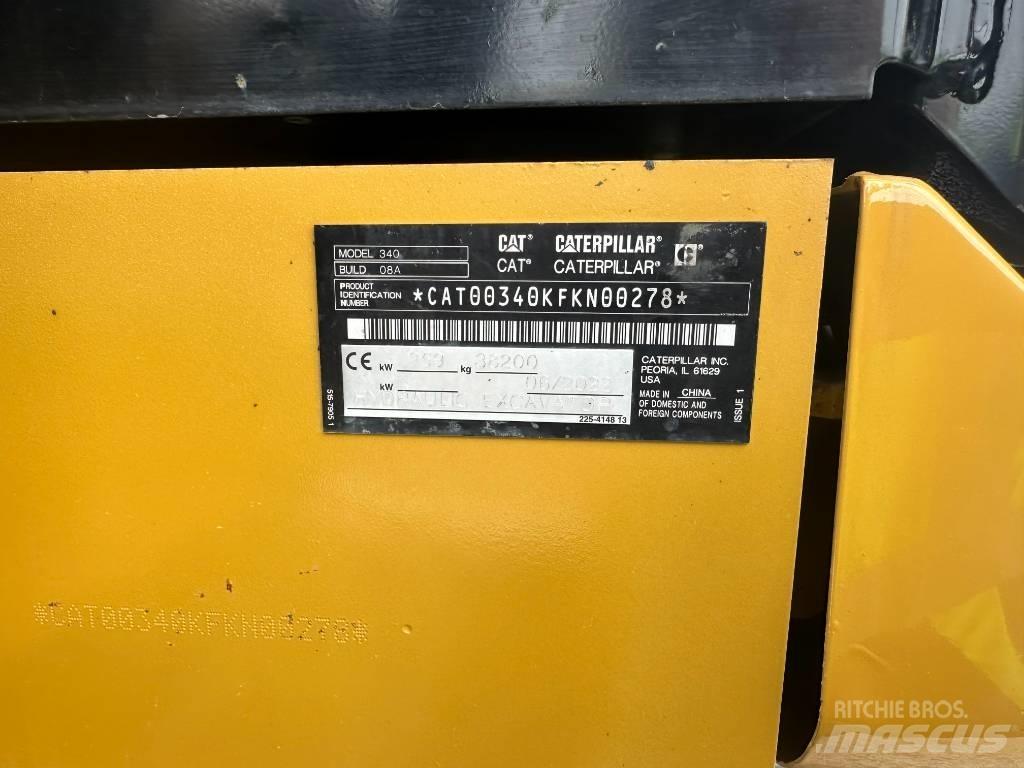 CAT 340 Гусеничні екскаватори