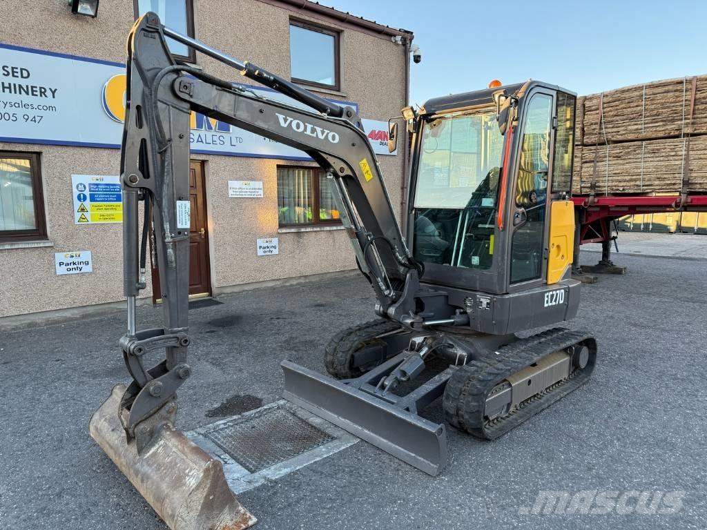 Volvo EC 27 D Міні-екскаватори < 7т