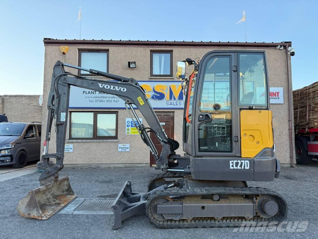 Volvo EC 27 D Міні-екскаватори < 7т