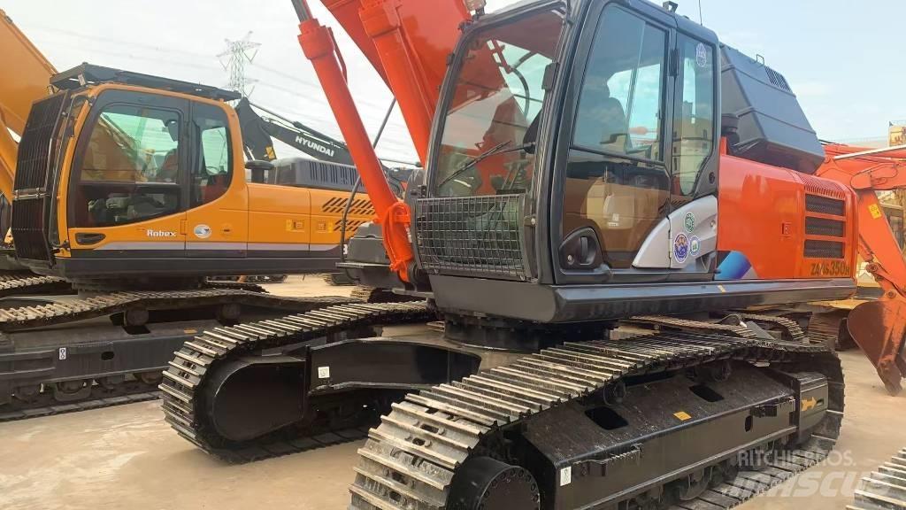 Hitachi zaxis350 Гусеничні екскаватори