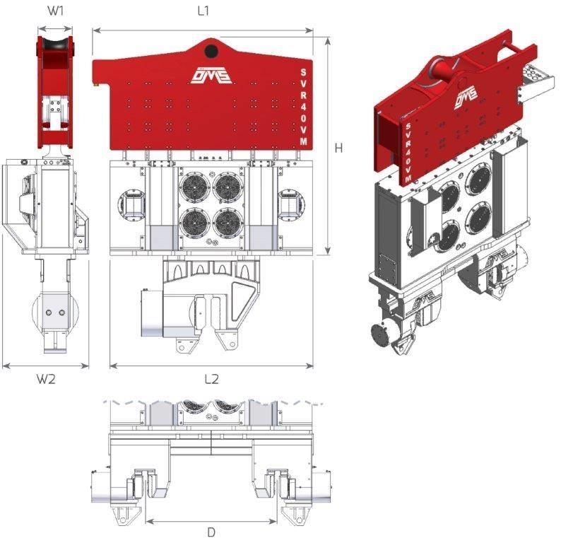  SVR 40VM Віброзанурювачі