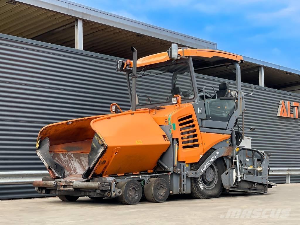 Vögele SUPER 1803-3I Асфальтовкладачі