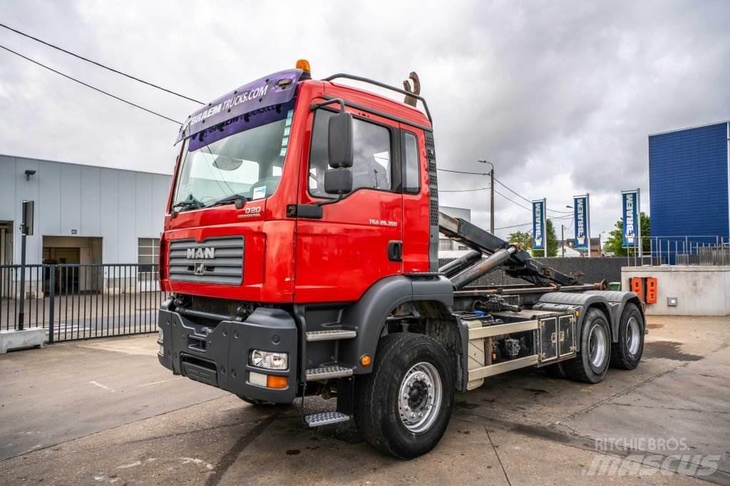 MAN TGA 33.360 BL Вантажівки з гаковим підйомом
