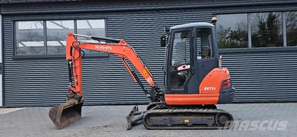 Kubota KX71-3 Міні-екскаватори < 7т