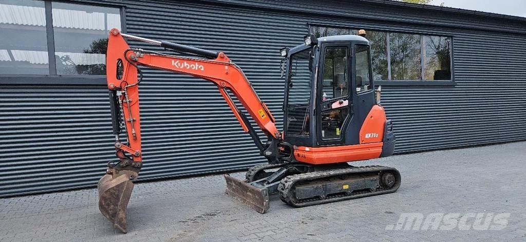 Kubota KX71-3 Міні-екскаватори < 7т