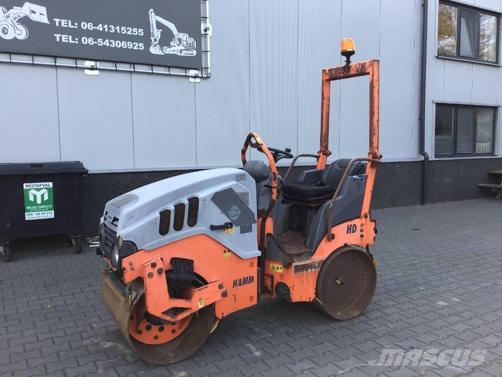 Hamm HD 8 VV Котки тротуарні