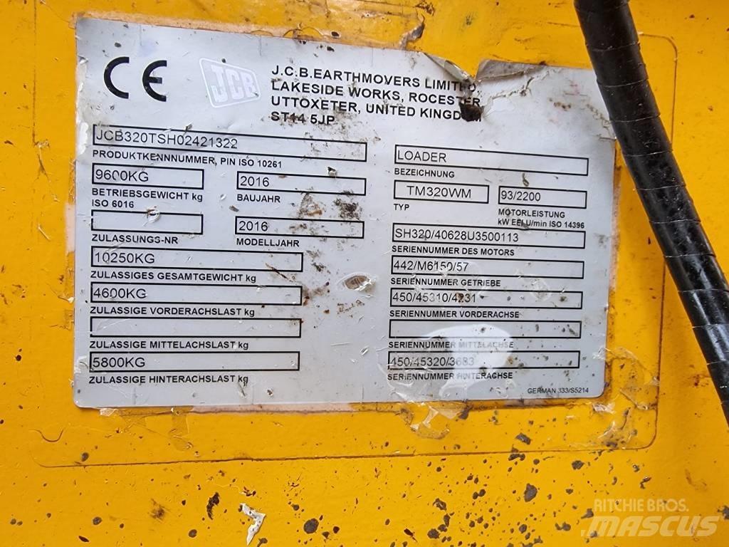 JCB TM 320 Фронтальні навантажувачі