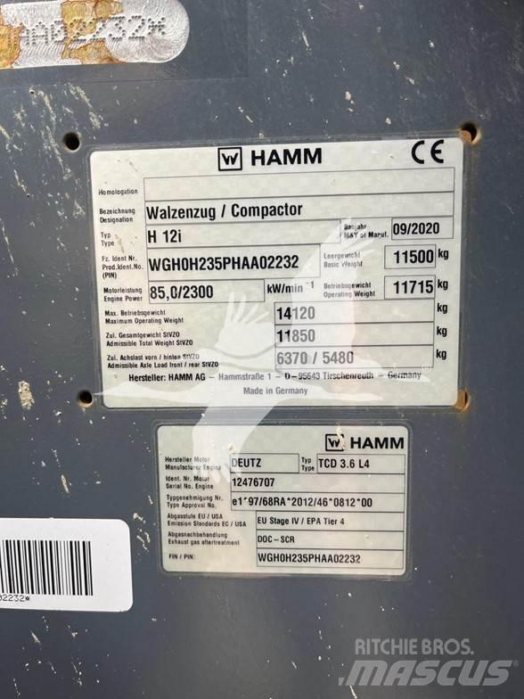 Hamm H12i Грунтові котки