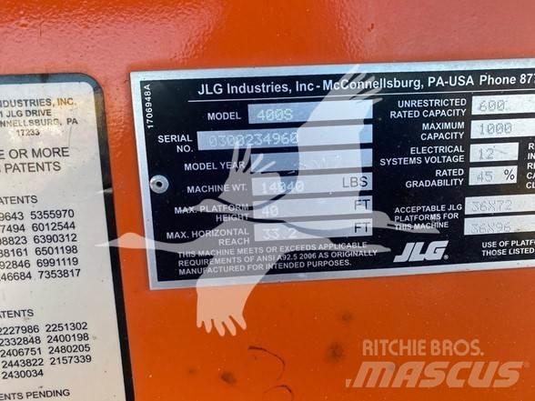 JLG 400S Телескопічні підйомники
